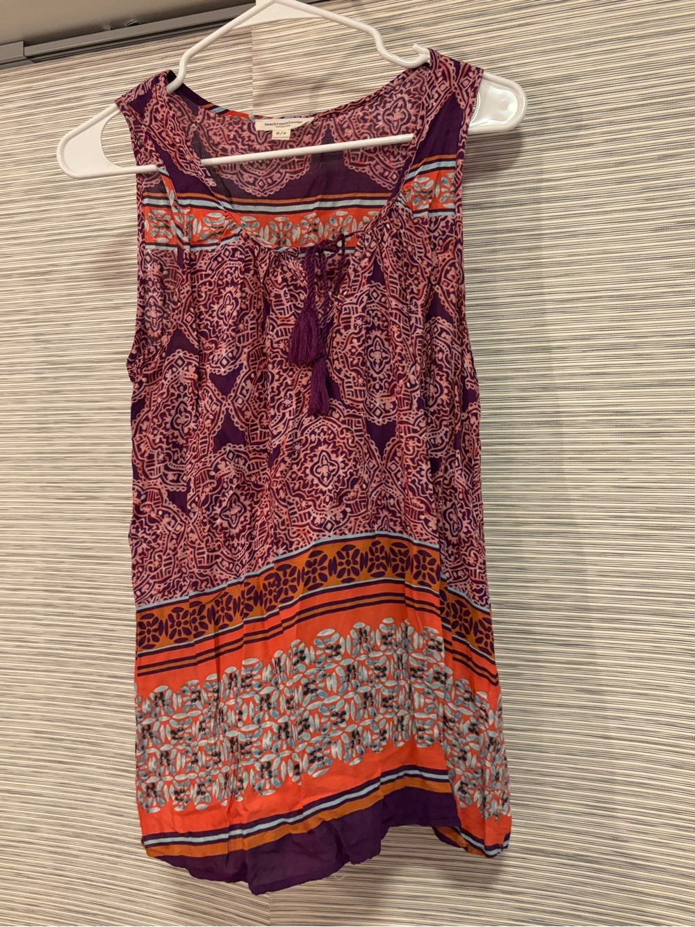 Sleeveless Boho Top